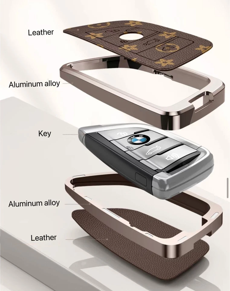 钥匙扣保护壳 保护套 适合宝马 3 4 5 6 7 系列 530 X3 X5 M4 M5 X6 保护外壳 — 第 4/4 张图片