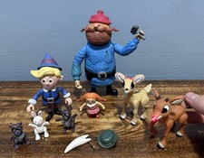 2000 The Rudolph Company RUDOLPH THE RED-NOSED REINDEER Figures Lot