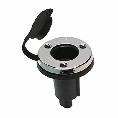 Perko Chrome Base 2 Contact Plug-in Type Pole Navigation Light Boat 1045P00DP