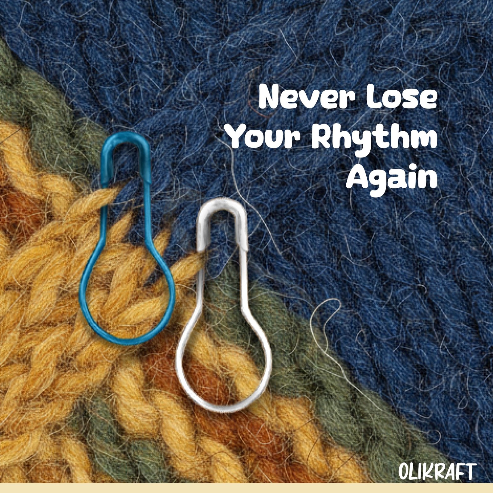 24 Colors 1200 Pieces Knitting Stitch Markers for Knitting Markers - Metal St...