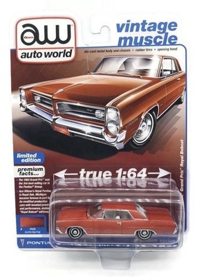 Auto World Premium Vintage Muscle 1964 Pontiac Grand Prix Royal Bobcat