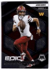 2025 Panini Mosaic #20 Jayden Daniels Epic Performers Mosaic