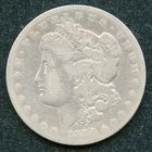 "Scarce Date" 1878-CC Morgan Silver Dollar $1 - Good/AG Cleaned