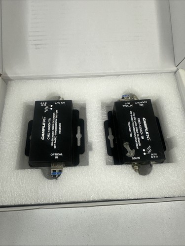 Camplex 12G SDI Over Fiber Extender SFP Based Transmitter/Receiver CMX-12GSDI-TR