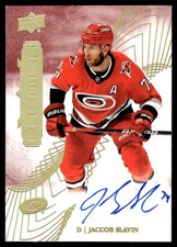 2022-23 Upper Deck Premier Autographs Jaccob Slavin Auto Carolina Hurricanes #72