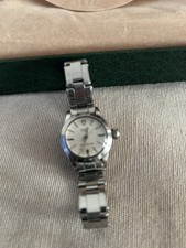Rolex TUDOR Oyster Princess Self-Winding Ladies Watch 7614/0 Silver Dial