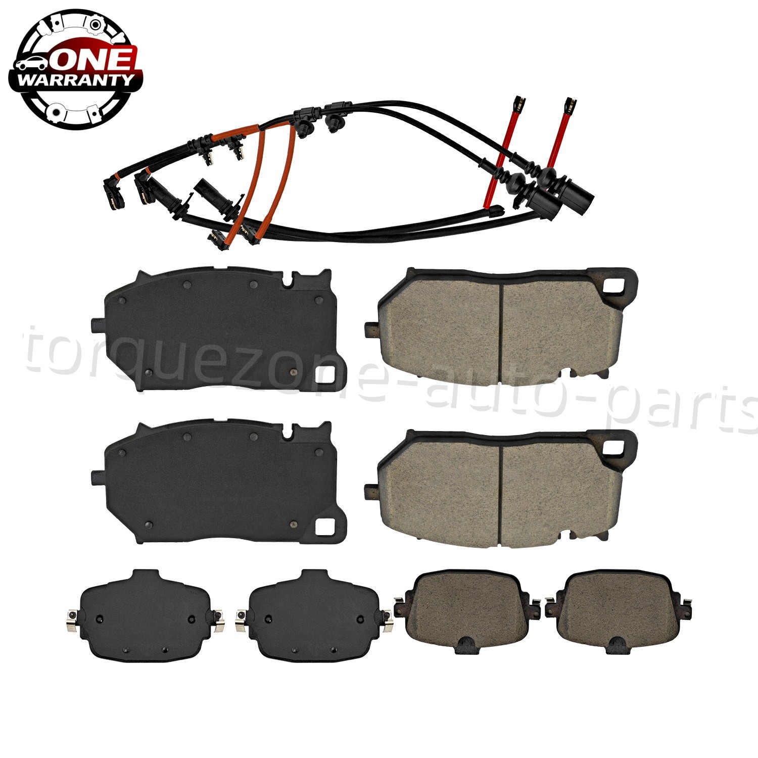 New For 4M0698151AR Lamborghini Urus 2018-2020 Front Brake Pad Kit With Sensors