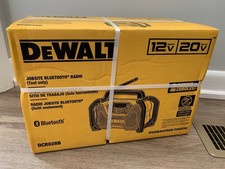 DEWALT 12V/20V MAX WATER RESISTANT HYBRID BLUETOOTH RADIO TOOL ONLY 