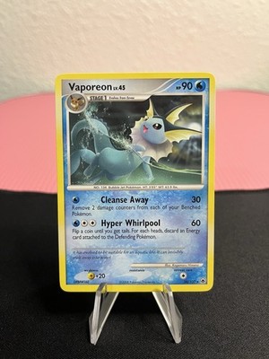 Vaporeon 34/100 Pokemon Majestic Dawn - 2008 Non-Holo Rare Trading Card - NM