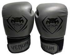 Venum 16oz Boxing Gloves - Gray Sparring Training Gym Workout Cardio