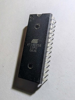 Lot of  13 - Vintage NOS Atmel AT28C256 256K Parallel EEPROM Memory IC DIP-28