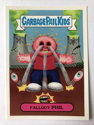 Garbage Pail Kids 2017 Adam-Geddon Topps Pollution Fallout Phil 4a