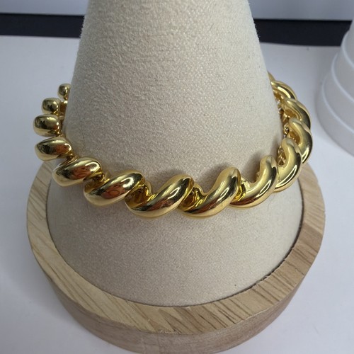 Joan Rivers Gold Tone 'San Marco' Twist Link Bracelet