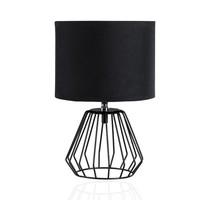 Paulmann Pauleen Tischleuchte Shiny Diamond Set E27 2700K 470Lm 5W Schwarz