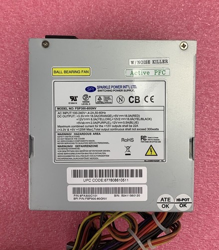 Sparkle Power FSP300-60GNV 300W Switching Power Supply - Picture 6 of 8