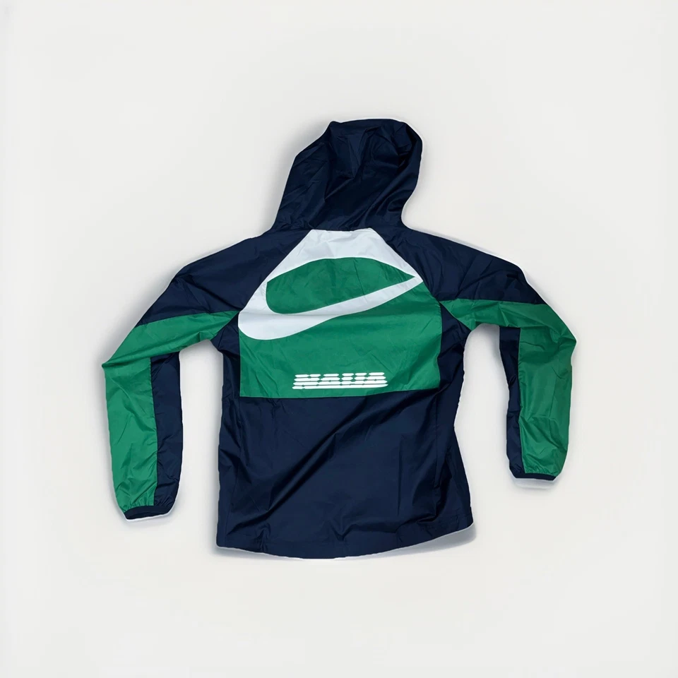 Chaqueta cortavientos de fútbol con cremallera completa Nike Nigeria AWF DN1082-302 para hombre M  Foto 2 de 4