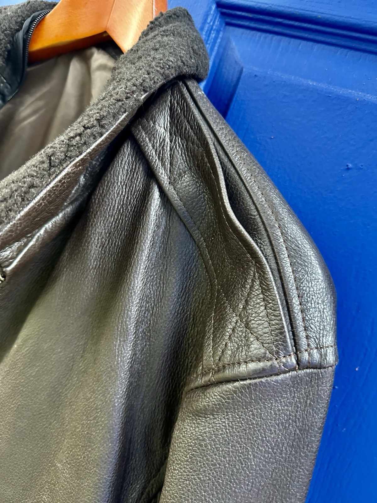 G-1 Leather Flight Jacket - image 16