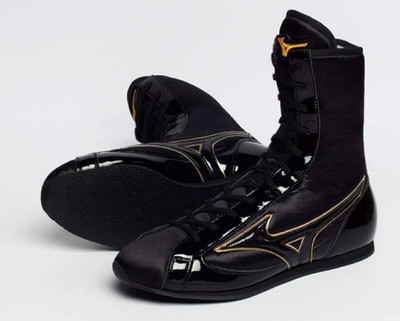 MIZUNO Boxsportschuhe Finisher MID Black Line Gold 21GA231012