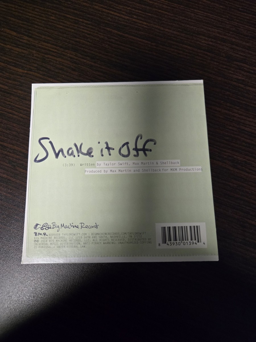 Taylor Swift (Shake It Off) Single CD 2014 | eBay