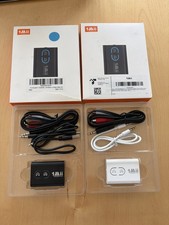 PAIR 1Mii Bluetooth 5.3 Transmit/ Receivers TV Wireless Headphones, Dual Link