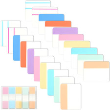 Sticky Index Tabs Book Page - 500Pcs 2 Inch Writable Colored Pages Markers, Repo