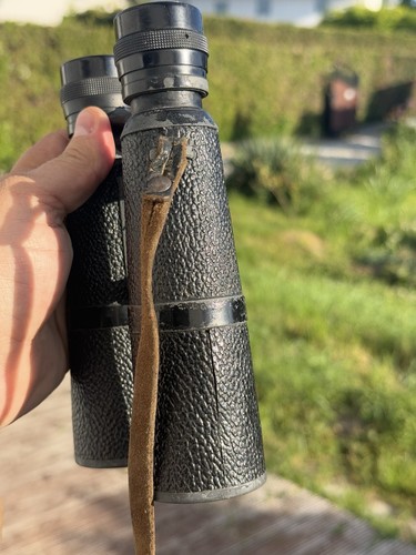 Seltene Alte Fernglas HENSOLDT WETZLAR Jagd Dialyt 6x42 mit Koffer - Bild 11 von 24