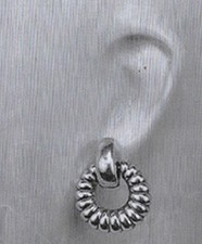 Earrings DIOR Sterling Silver Fashion Dior French Fashion