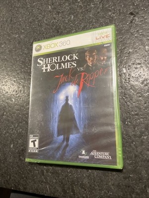 Sherlock Holmes vs. Jack the Ripper (Microsoft Xbox 360, 2010) Sealed Mint