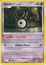 Unown (V) Uncommon Legends Awakened 79/146 HP on eBay