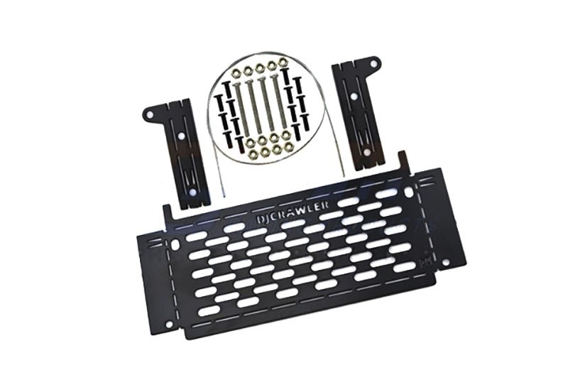 GPM TRX4MZSP89-BK TRX-4M Land Rover Defender Metal Camping Table, Black