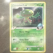 Pokémon Carnivine G DP42 Diamond and Pearl Promo Holo SP Card 2009 on eBay