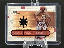 2003 Upper Deck MVP Materials Tyson Chandler Chicago Bulls Card # TC-SS.   Patch