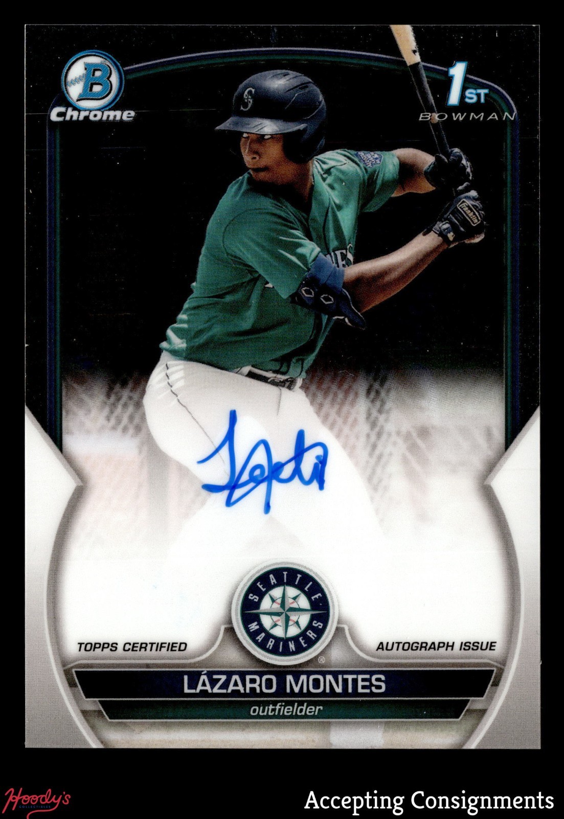 Lazaro Montes 2023 Bowman #CPA-LM Chrome Prospect Auto (1st) Price