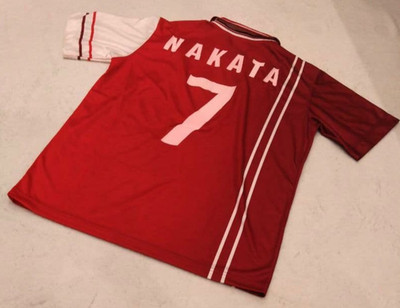 Perugia Nakata #7 Jersey GALEX Italy Vintage Football Shirt L | eBay