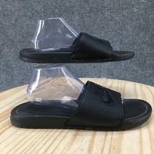 Nike Slides Mens 12 M Black Benassi JDI Slide Sandals Casual 343880-001 Slip On
