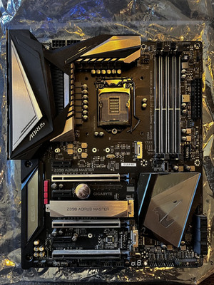 Z390 Aorus Master Pro-Wifi LGA 1151 ATX Motherboard TESTED - *READ DESCRIPTION*