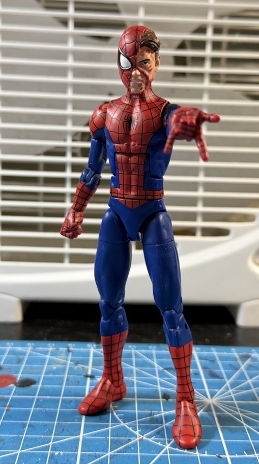 Marvel Legends CUSTOM Ultimate Spider-Man 6" Walmart Vulture 2-Pack Loose Figure