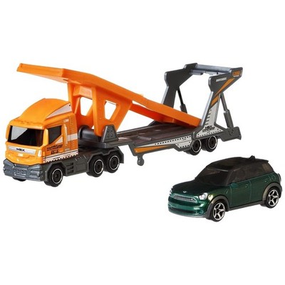 Matchbox Convoys 2011 Mini Countryman & MBX Transport Trailer Kids Diecast GMD06