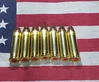 357 MAGNUM SNAP CAPS  SET OF 7, BRASS AND FMJ, 147GR.  WEIGHTED!!!