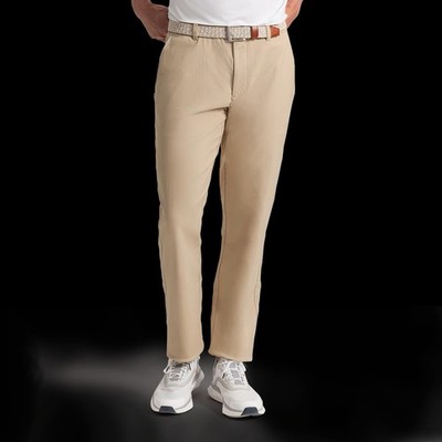 New FootJoy Thermo Series Men s Golf Pants 38x30 Beige 40739 Water Resistant