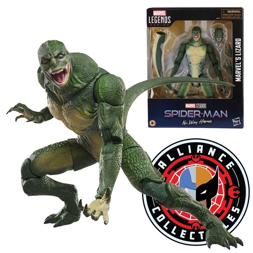 Figura Hasbro Spider-Man Legends No Way Home LIZARD 2025 Marvel Studios escala 6"