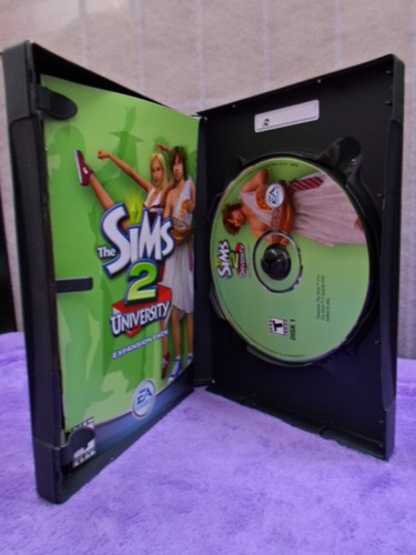 THE SIMS 2: UNIVERSITY EXPANSION PACK PC by EA SPORTS in ORIGINAL CASE (BIN15) - Picture 2 of 4