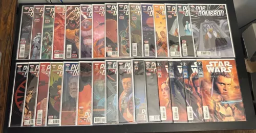 Lot of Star Wars: Poe Dameron #1-25 & Annual & Episode II #1-4 Attack of Clones