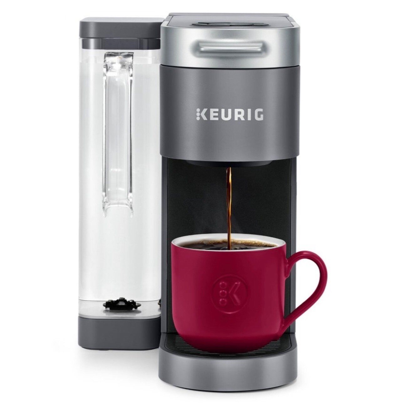 Keurig K-Supreme Single Serve K Cup Pod Coffee Brewer - Gray