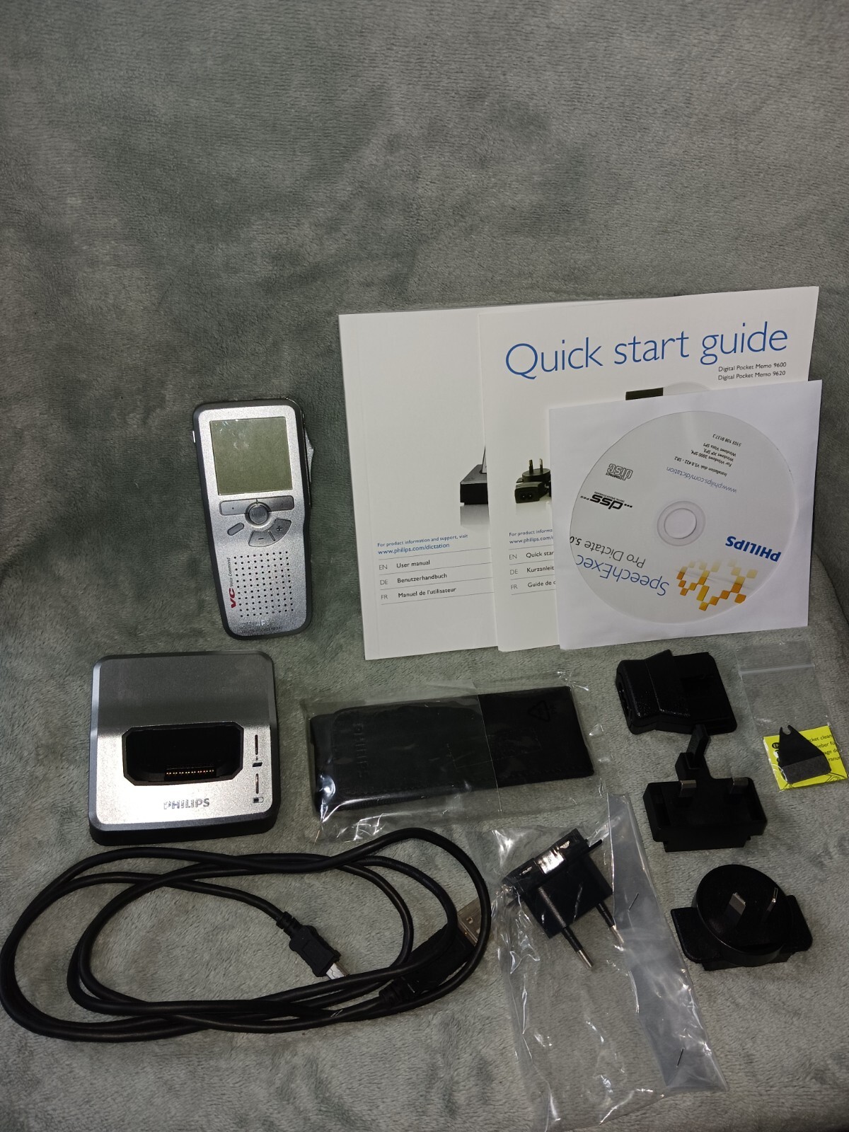 Philips DPM LFH9600 Digital Pocket Memo Dictaphone Voice Recorder eBay