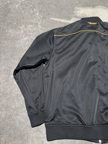 Vintage Coogi Size Large Black Multicolored Full Zip Track Jacket - Picture 15 of 16