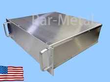3U DIY All Aluminum Par Metal Rackmount Chassis Enclosur 14-19163N EMI/RF Sheild