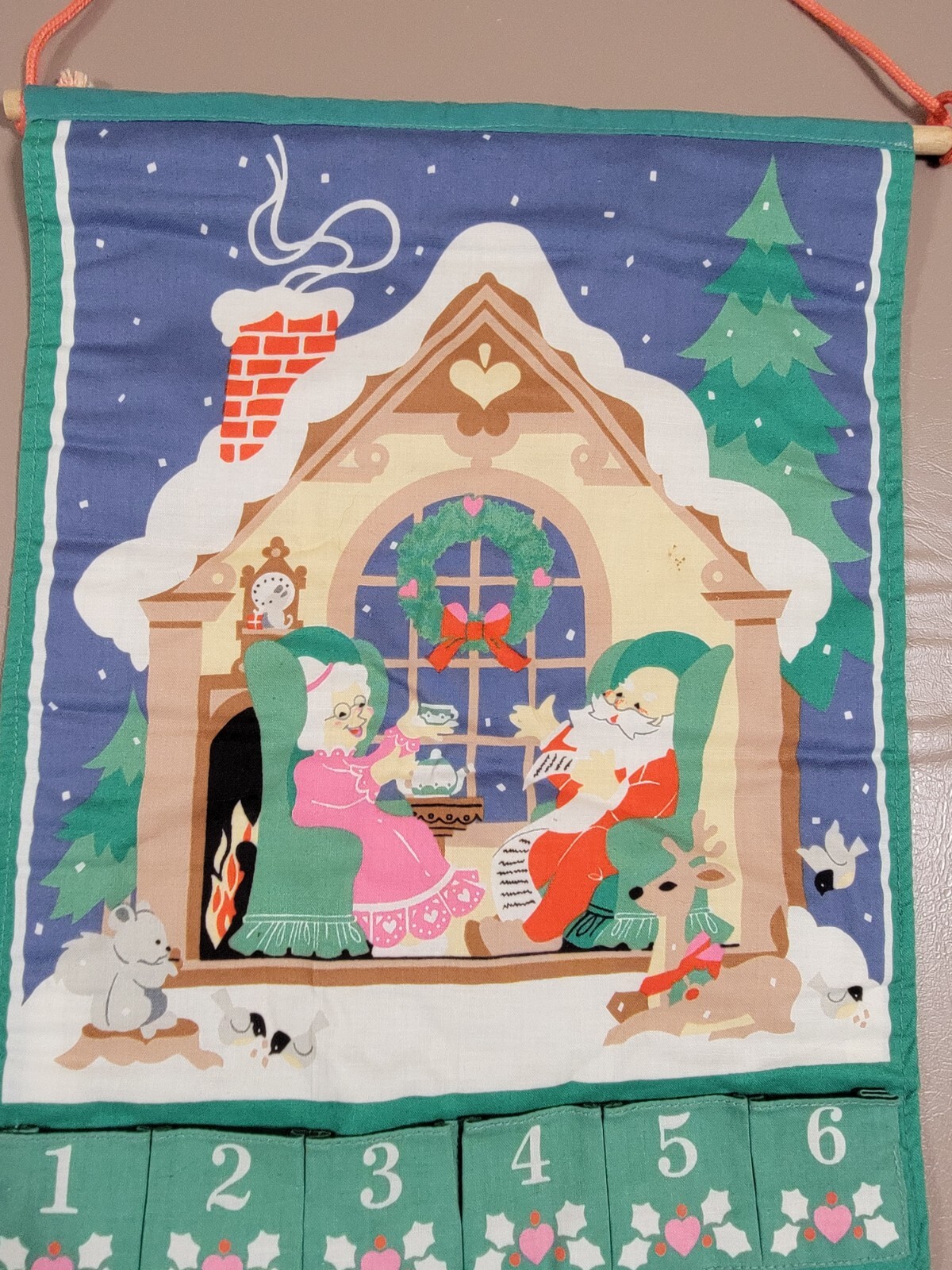 Vintage Avon Countdown To Christmas Advent Calendar 1987 NO MOUSE | eBay