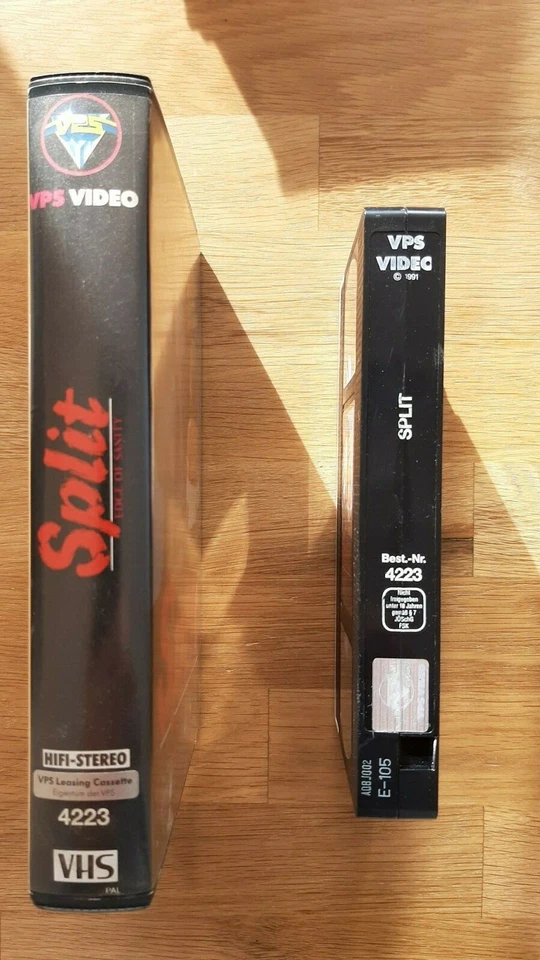 Split - Edge Of Sanity (Gérard Kikoine Anthony Perkins Unrated German VHS 1991!) - Bild 4 von 4