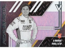  2020 Panini Victory Lane Pedal to the Metal #13 Vinnie Miller RC